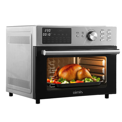OIMIS 30L Air Fryer & Oven, 21-in-1, 1800W, Stainless Steel